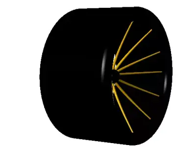 Vehicle  Tyre 3D model