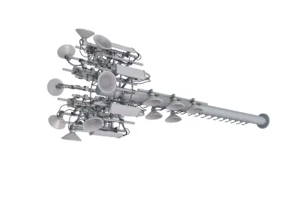 Cell Phone Tower  3D model