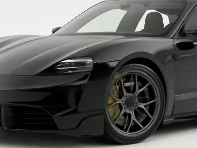 Porsche Taycan Turbo GT Stealth Edition 3D model