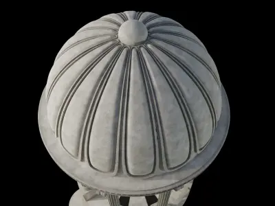 Altar of the Blood Low-poly 3D model