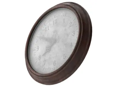 Antique Wall Clock  3D model