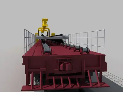 Laying Machine 3D model