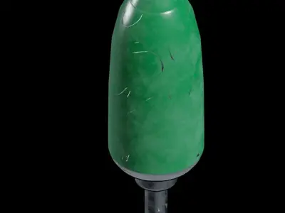 Panzerfaust 3 model grenade launcher 3D model