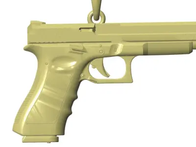 pendant gun 3D print model