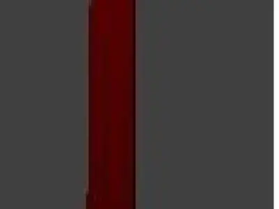 Red Broadsword Free 3D model