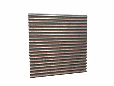 shutter rust Low-poly 3D model