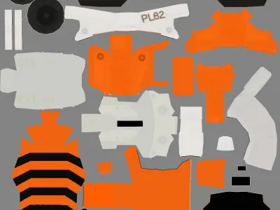 Phazer Light 82 Low-poly 3D model