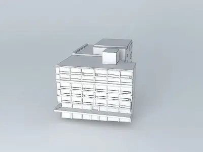 Dunas Hotel Free 3D model