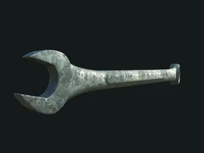 Wrench 3D model 4
