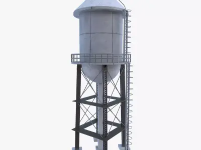Water Tower 3D model purchase