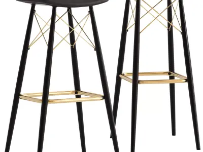 Cult Furniture Camila Bar Stool 3D model