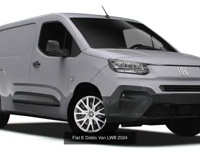 Stellantis small commercial vehicles 2024 3D Model Collection