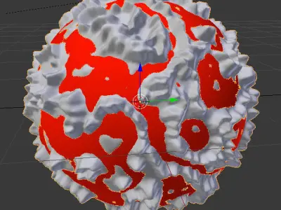 Lava Planet 3 3D model
