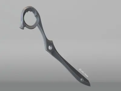 Scissor Blades 2nd part Kill la Kill Free 3D print model