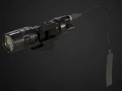 Surefire M322C Scout Light 3D model