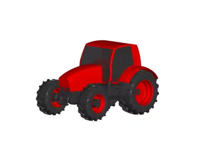 Deutz-Fahr  Tractor 3D model