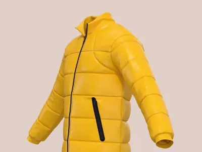 Puffer Jacket 3D model