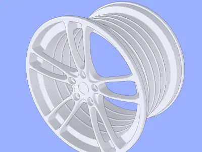 Wheel Rim Free 3D model by sam-etver-3d from CGTrader