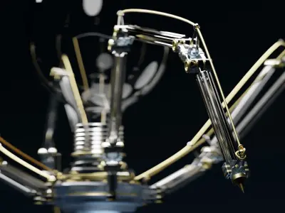 Spider - bulb 3D model