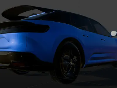 2027 Dodge Journey SXT Free 3D model