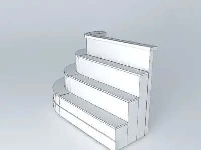 Kit615 Gôndola Curve Free 3D model