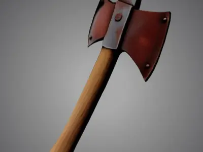 Vintage Axe 3D model purchase