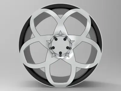 Car Rim 3D model from CGTrader