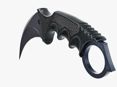 Karambit Knife 3D model 3
