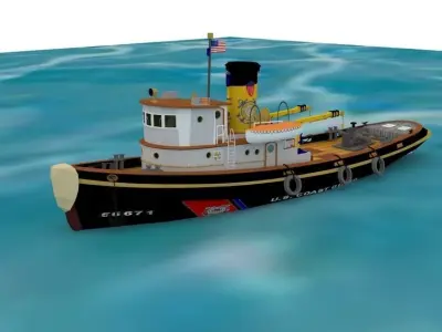 Coast Guard Free 3D model