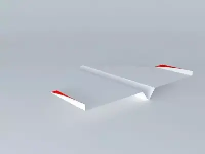 Paper Plane Free 3D model