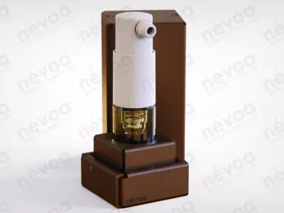 Vial Series - Cream pump CP-SO-01 - 1-5 ml 3D model