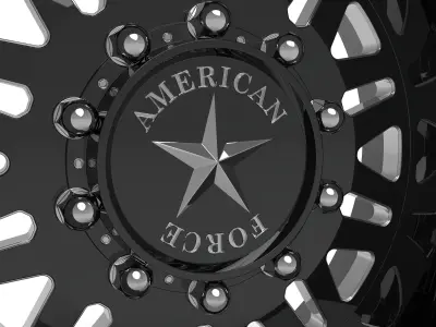 AMERICAN FORCE 609 LIBERTY SD WHEEL 3D print model