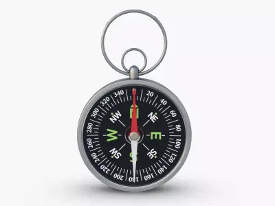 Compass 3D model