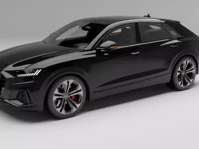 2021-audi-rsq8 3D model