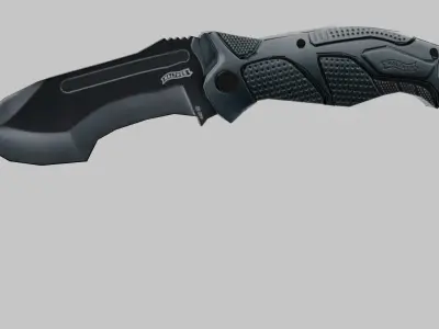 hunting knife 3D model shop