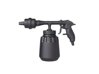 Pneumatic Tar - Sandblaster Gravity Feed Blaster - Paint spray 3D print model