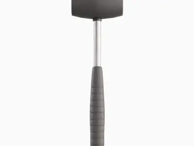 Industrial Rubber Hammer B 02 3D model