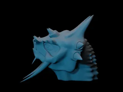 Dragon Head 3D model 3