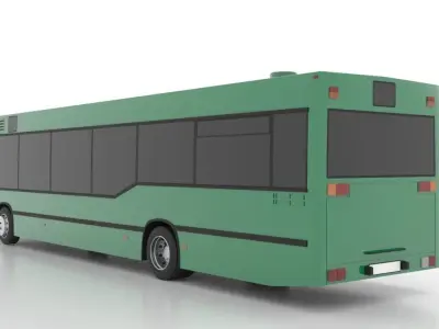 Mercedes-Benz O405N2 Low Low-poly 3D model