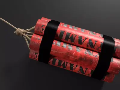 Dynamit dynamite 3D model