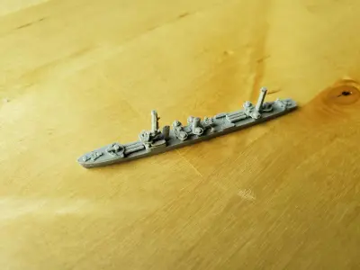 Japanese Mutsuki Class Destroyer Warship 3D print model