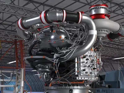  Rocket Engine RS 25 Rocket System 25 