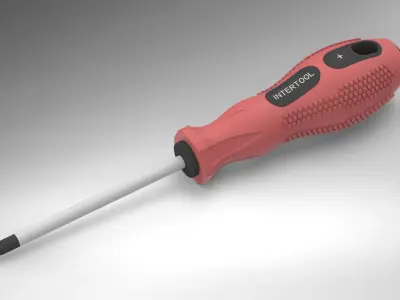 Screwdriver I 3D model