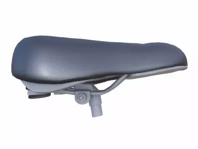Bicycle Seat Low-poly 3D model