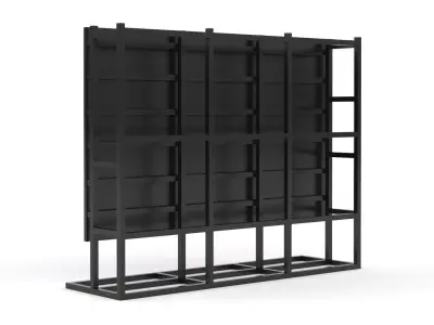 Advertising Screen Display 3D model