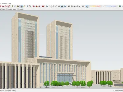 Sketchup Building N2 3D model