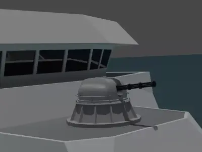 ak-630 3D model cannon 3D model