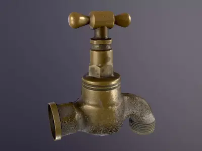 Rustic Charm Low-poly 3D model