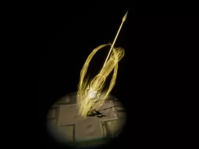 Pantheon Spear  Low-poly 3D model