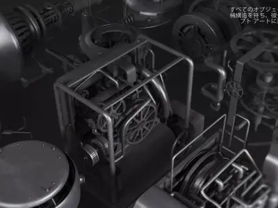 Industrial Technical Devices 3D model